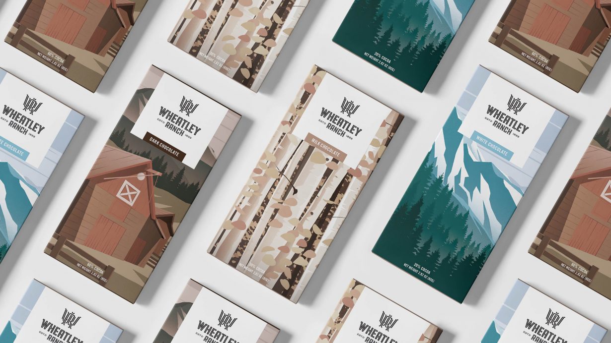 Wheatley Ranch - Designhouse Pioneering Chocolate | Brand identity